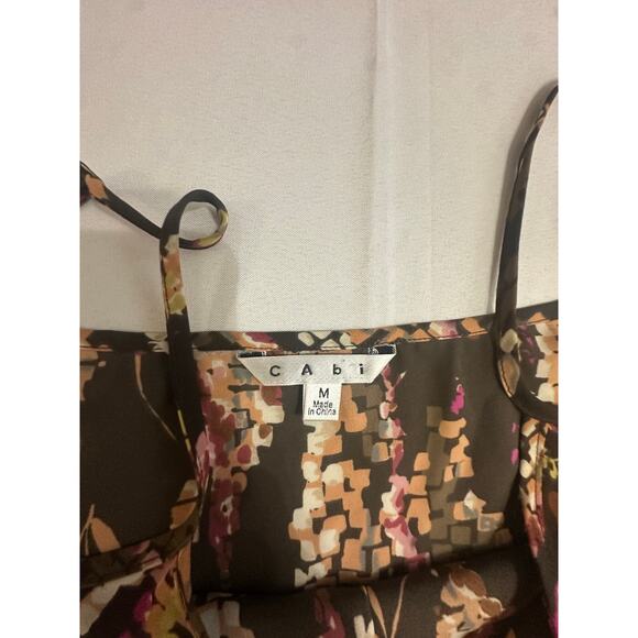 Cabi Multicolor Abstract Print Cami Top – Size M - Picture 7 of 11